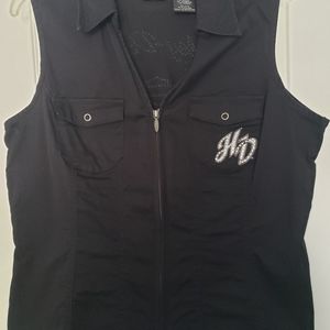 Womens Harley Davidson summer vest